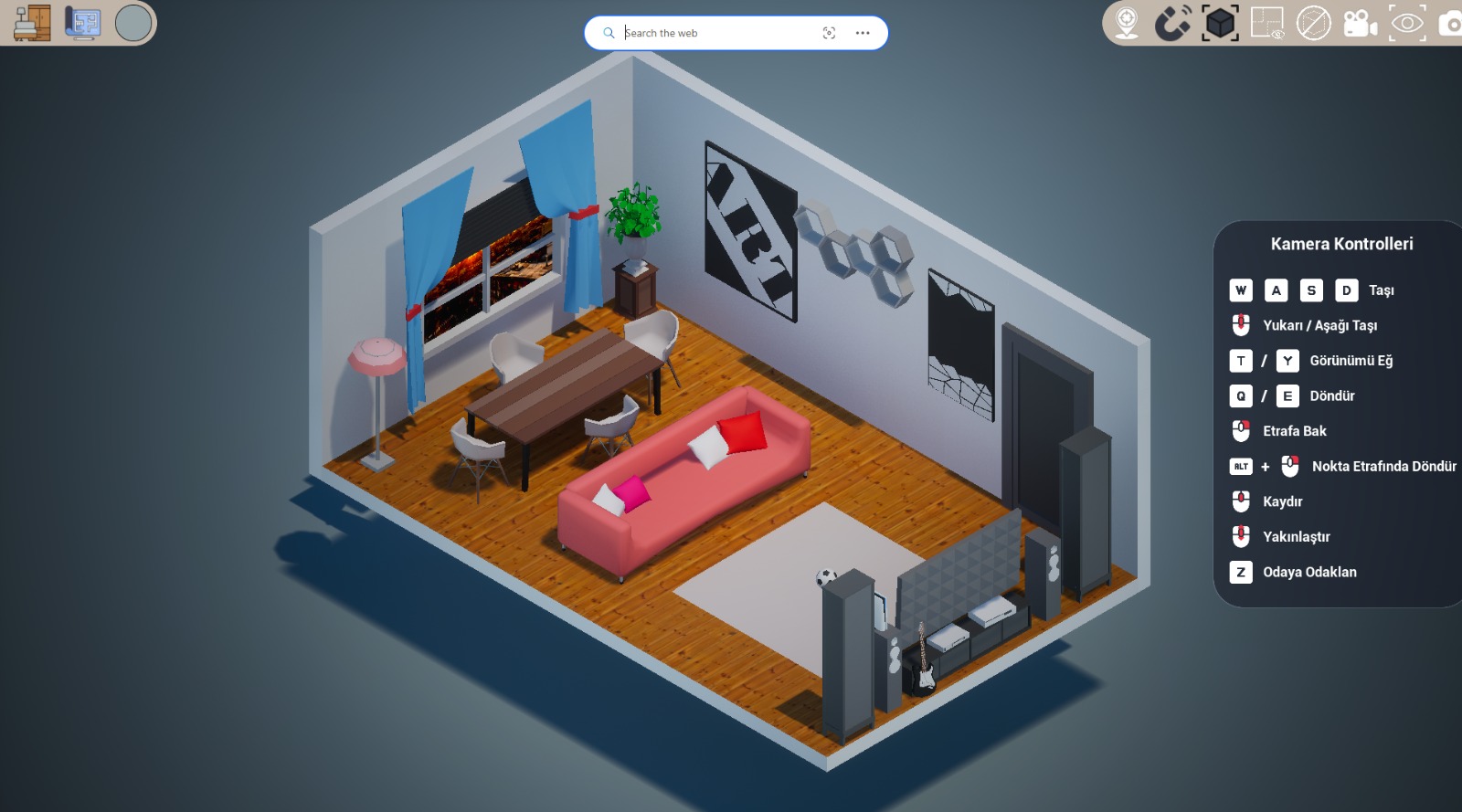 RoomCraft - in-game spatial scene
