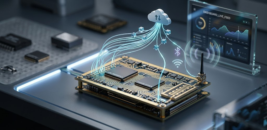 IoT device hardware - from sensor to cloud